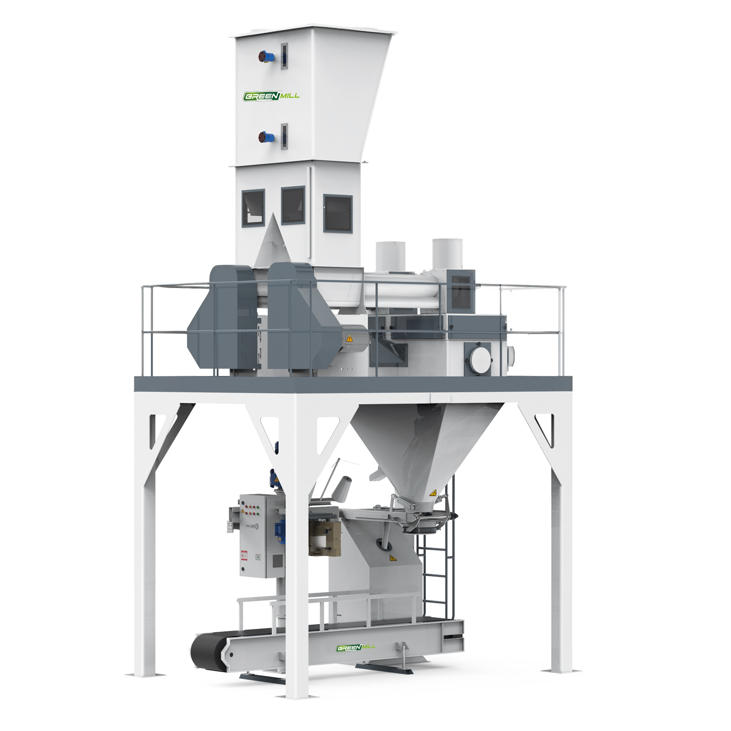 Çift Tartım Tek İstasyon Un Paketleme