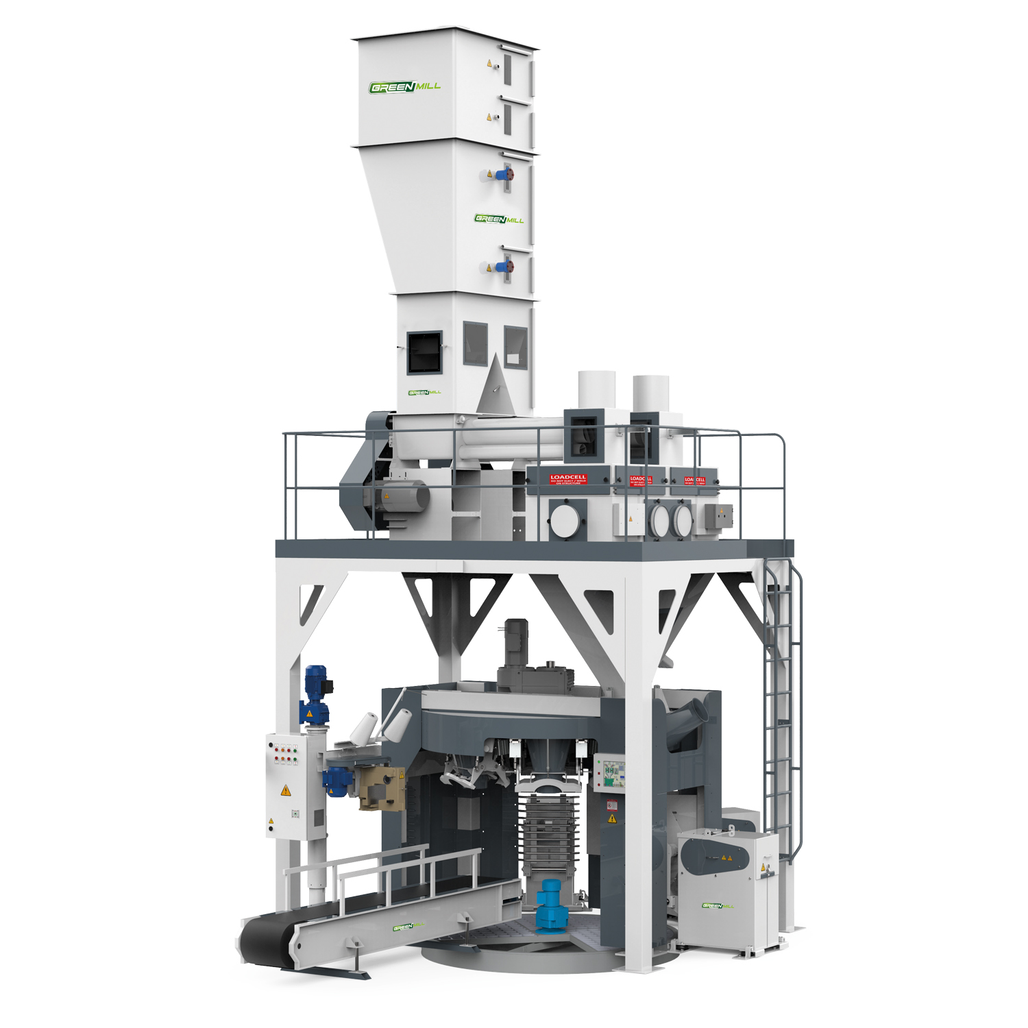 2 Tartım 6 İstasyon ve 2 Tartım 4 İstasyon Karusel Un Paketleme Sistemi